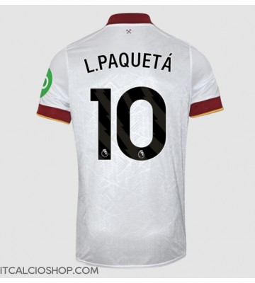 West Ham United Lucas Paqueta #10 Terza Maglia 2024-25 Manica Corta